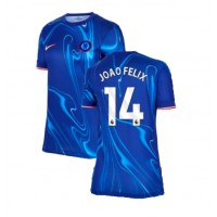 Camisa de time de futebol Chelsea Joao Felix #14 Replicas 1º Equipamento Feminina 2024-25 Manga Curta